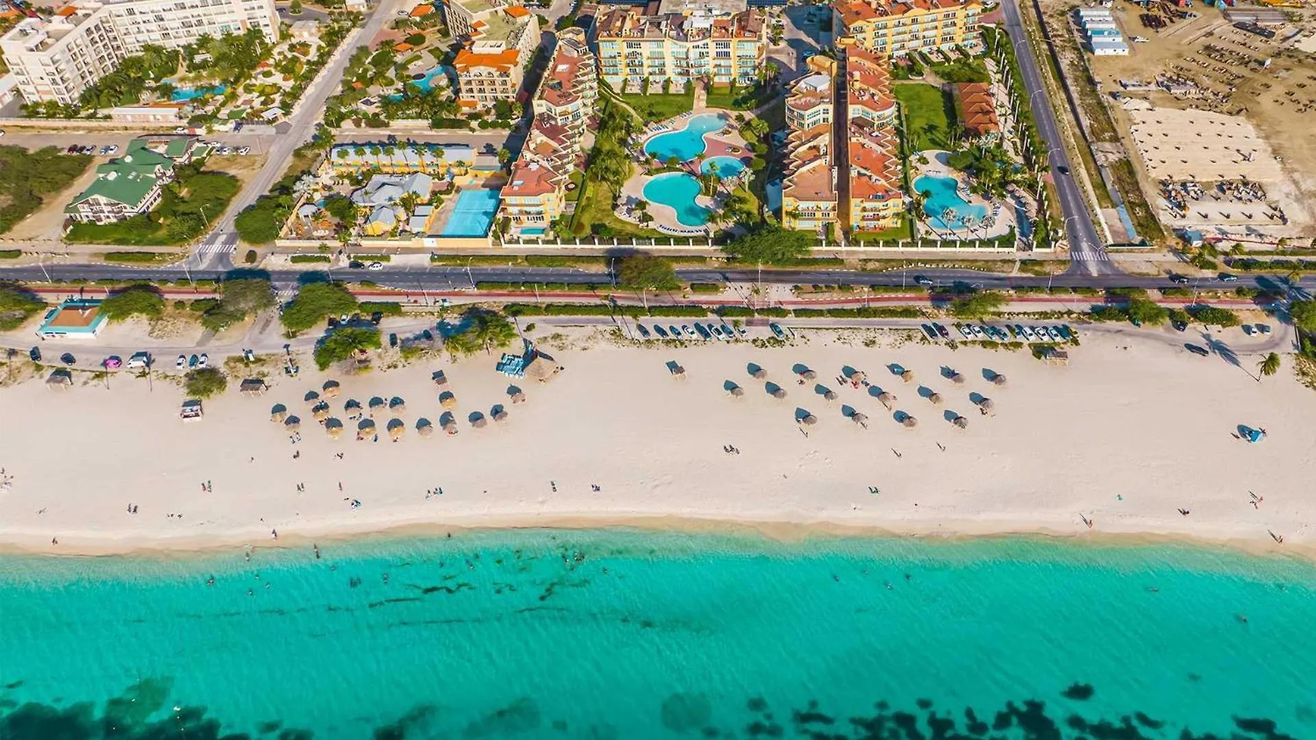 Beachfront -Bella Vista Penthouse 2Br Condo - E523 Palm Beach 0*,  Aruba